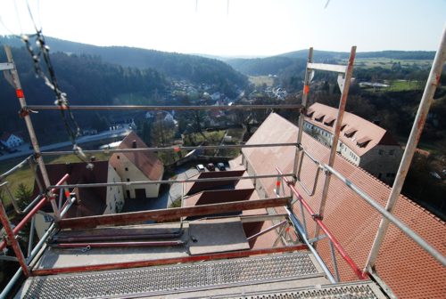 Ausblick vom Kastler Glockenturm 