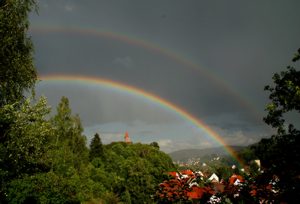 Regenbogen über Kastl